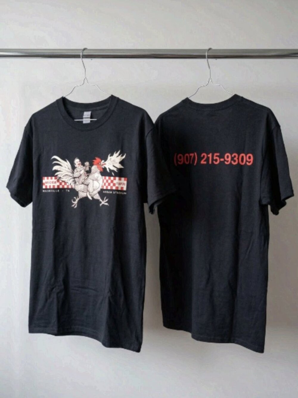 My Chemical Romance Nashville TN Event 2026 Rooster Rider T-Shirt Reprint